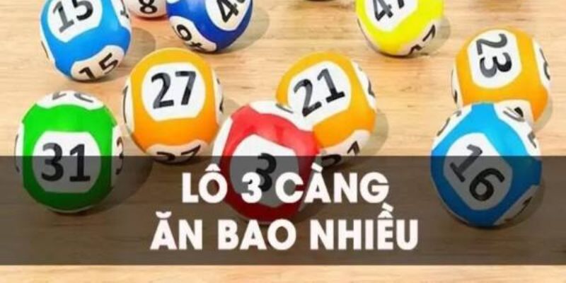 Khám phá 3 càng ăn bao nhiêu trong lô đề